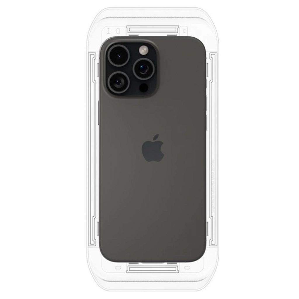 iPhone 18 Pro Max/17 Pro Max skärmskydd i härdat glas, 2-pack, bild 3