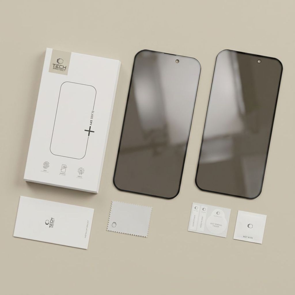iPhone 18 Pro Max 2-pack skärmskydd med sekretessfilter, bild 5