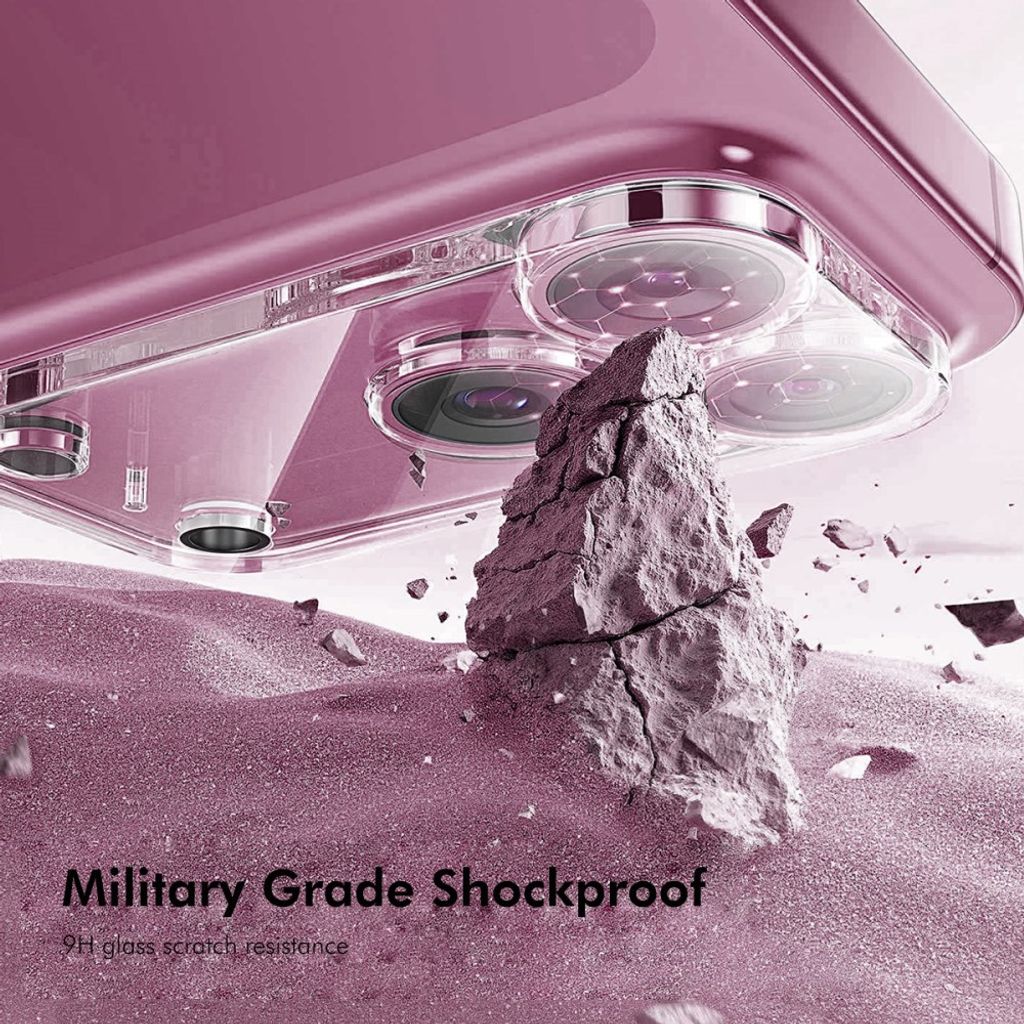 iPhone 18 Pro Max helt täckande kameralinsskydd, genomskinligt, bild 4