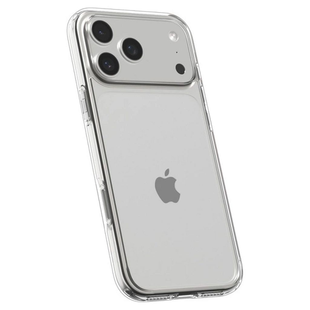 Spigen iPhone 18 Pro Max/17 Pro Max skal med klar baksida och luftkuddar, kristallklar, bild 4