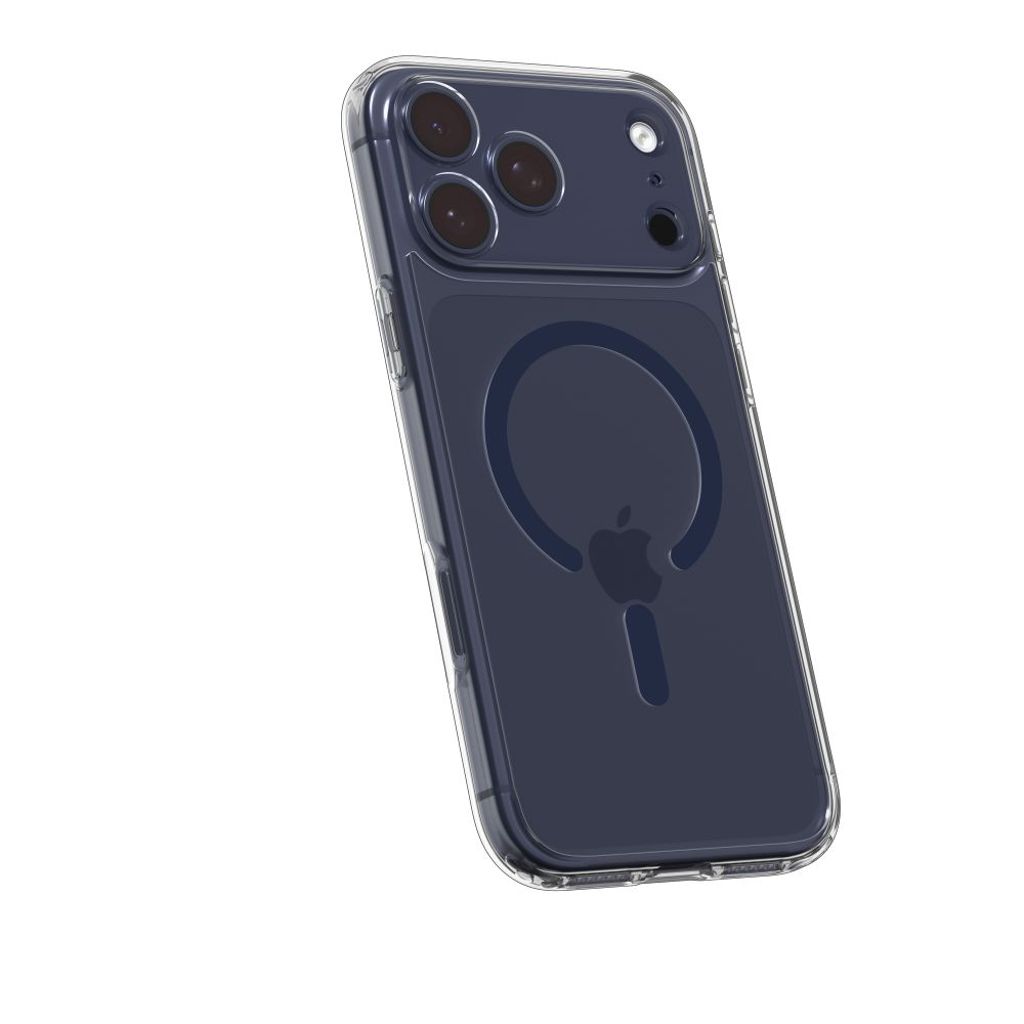 Spigen iPhone 18 Pro Max/17 Pro Max genomskinligt MagSafe-skal med luftkuddar, blå, bild 6