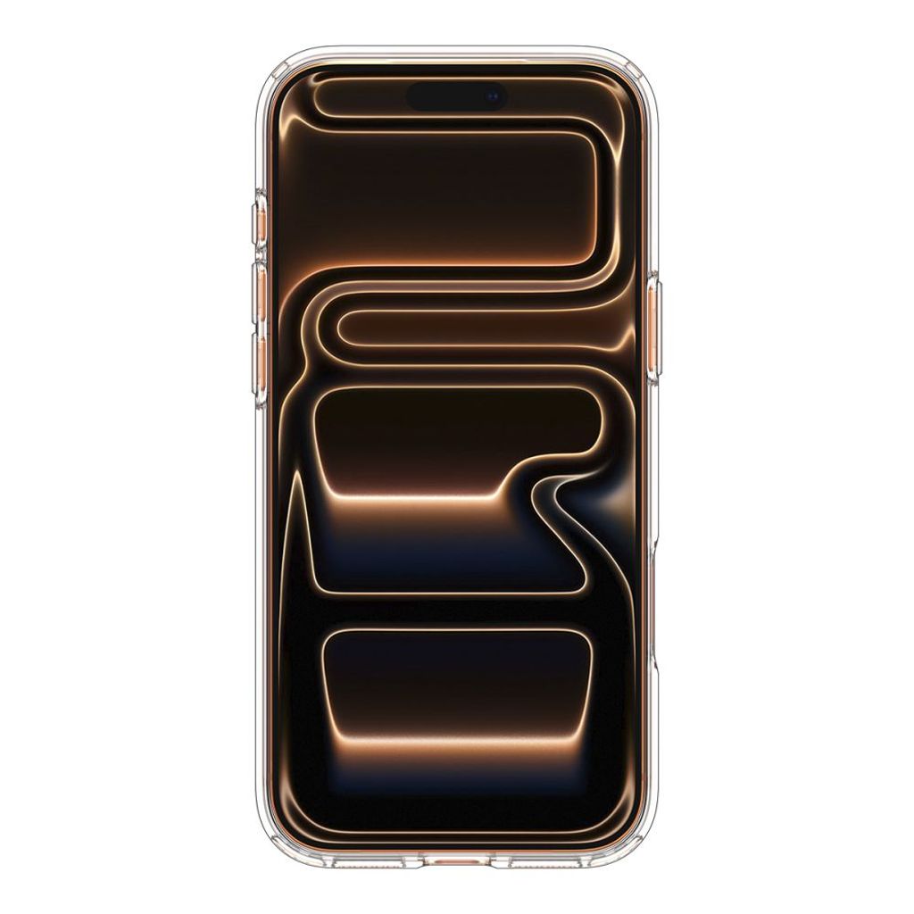 Spigen iPhone 18 Pro Max/17 Pro Max genomskinligt MagSafe-skal med luftkuddar, orange, bild 4