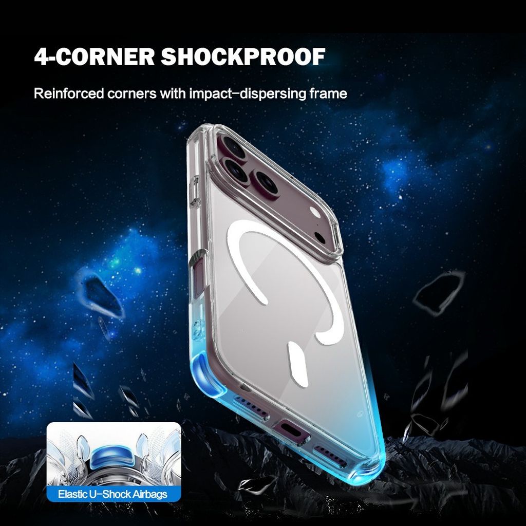 iPhone 18 Pro Max/17 Pro Max ultratunt MagSafe-skal i TPU och akryl, bild 7