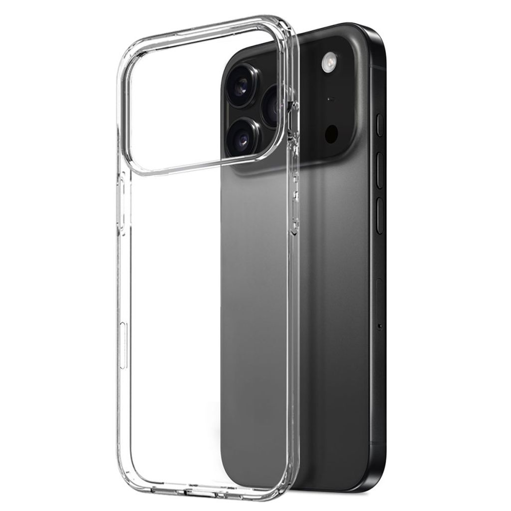 iPhone 18 Pro Max/17 Pro Max klart skal med skärmskydd i glas, bild 2
