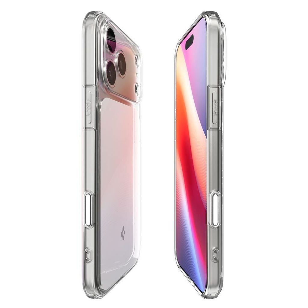 Spigen iPhone 18 Pro/17 Pro skal Ultra Hybrid T MagFit, vit, bild 8