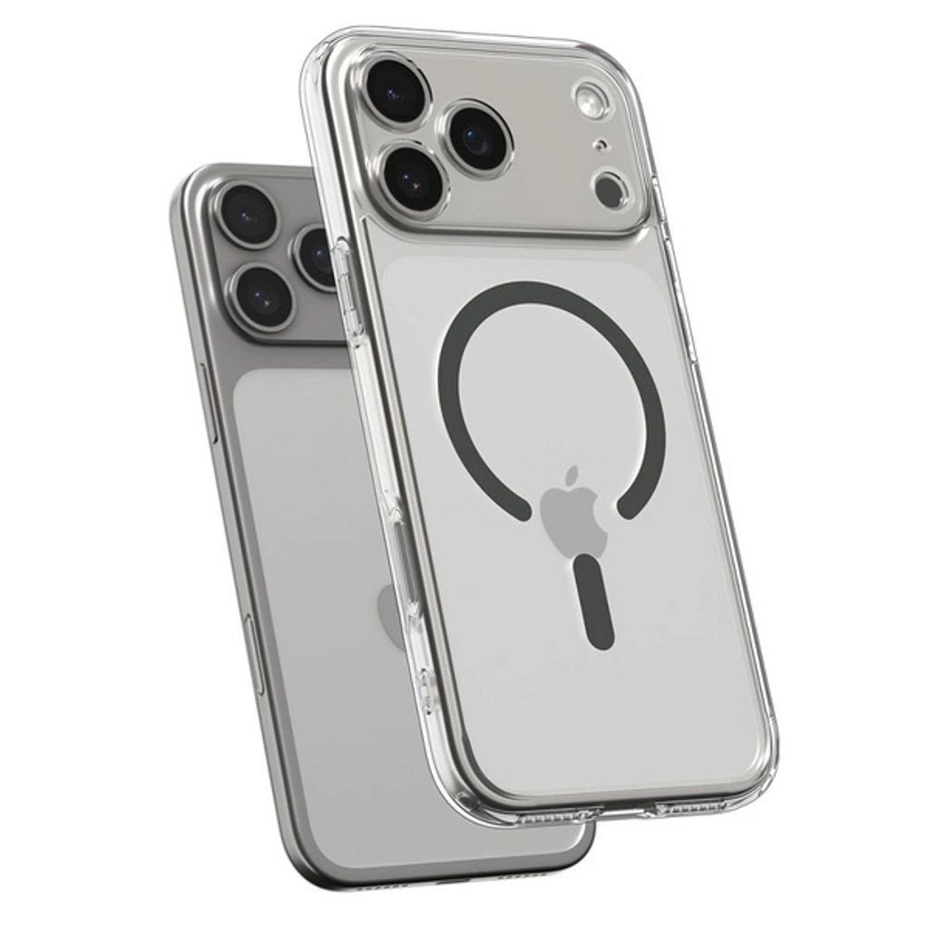 Spigen iPhone 18 Pro/17 Pro skal Ultra Hybrid MagFit, genomskinligt, bild 5