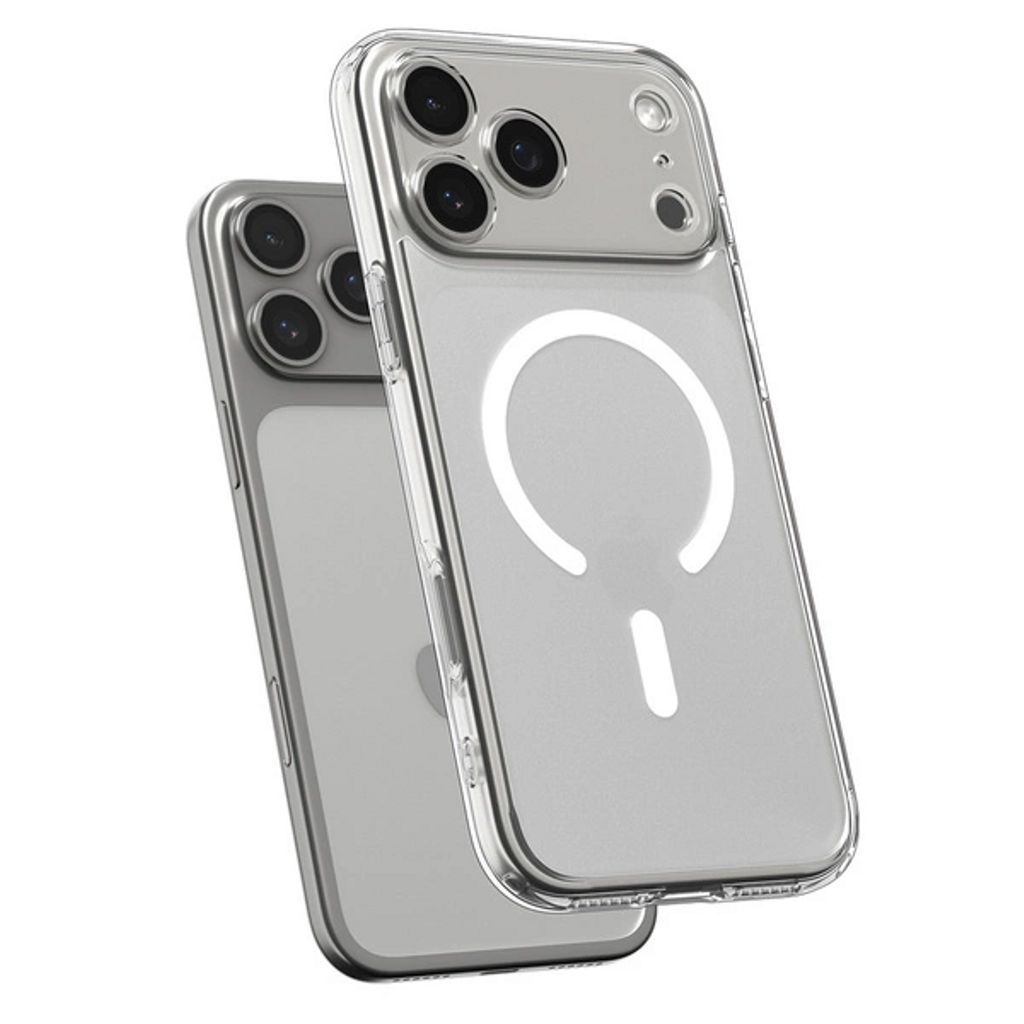 Spigen iPhone 18 Pro/17 Pro skal Ultra Hybrid MagFit, Frost White, bild 2