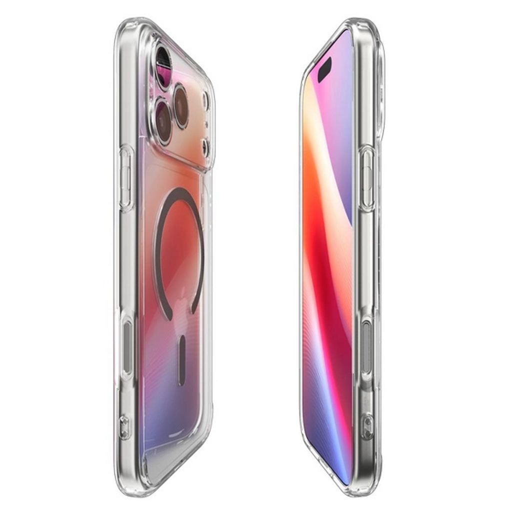 Spigen iPhone 18 Pro/17 Pro skal Ultra Hybrid MagFit, Frost White, bild 3