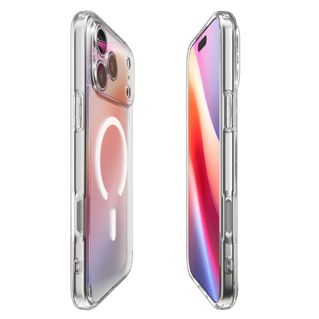 Spigen iPhone 18 Pro/17 Pro skal Ultra Hybrid MagFit, Frost White, bild 5