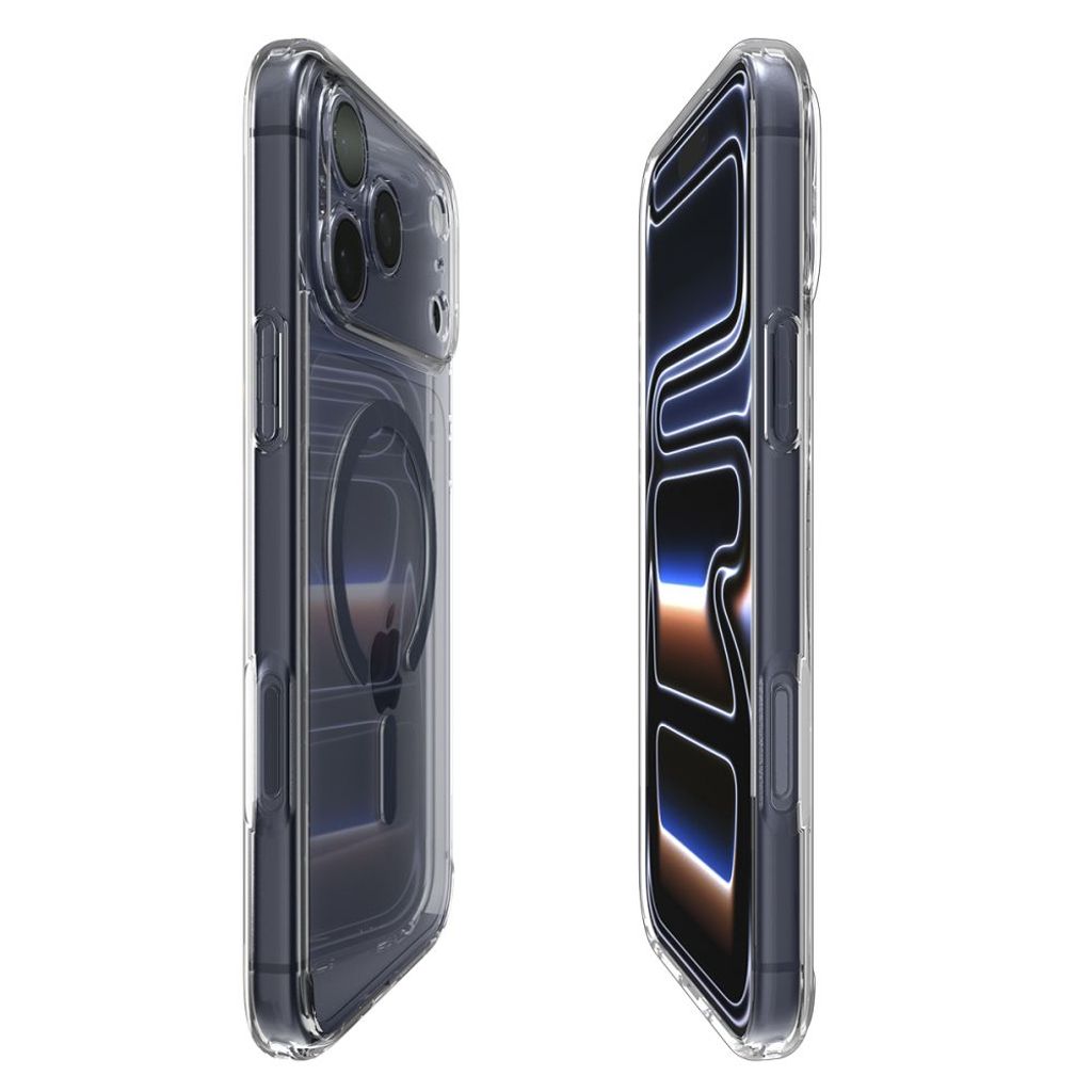 Spigen iPhone 18 Pro/17 Pro skal Ultra Hybrid MagFit, blå, bild 7