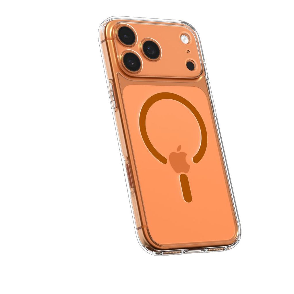 Spigen iPhone 18 Pro/17 Pro skal Ultra Hybrid MagFit, orange, bild 6