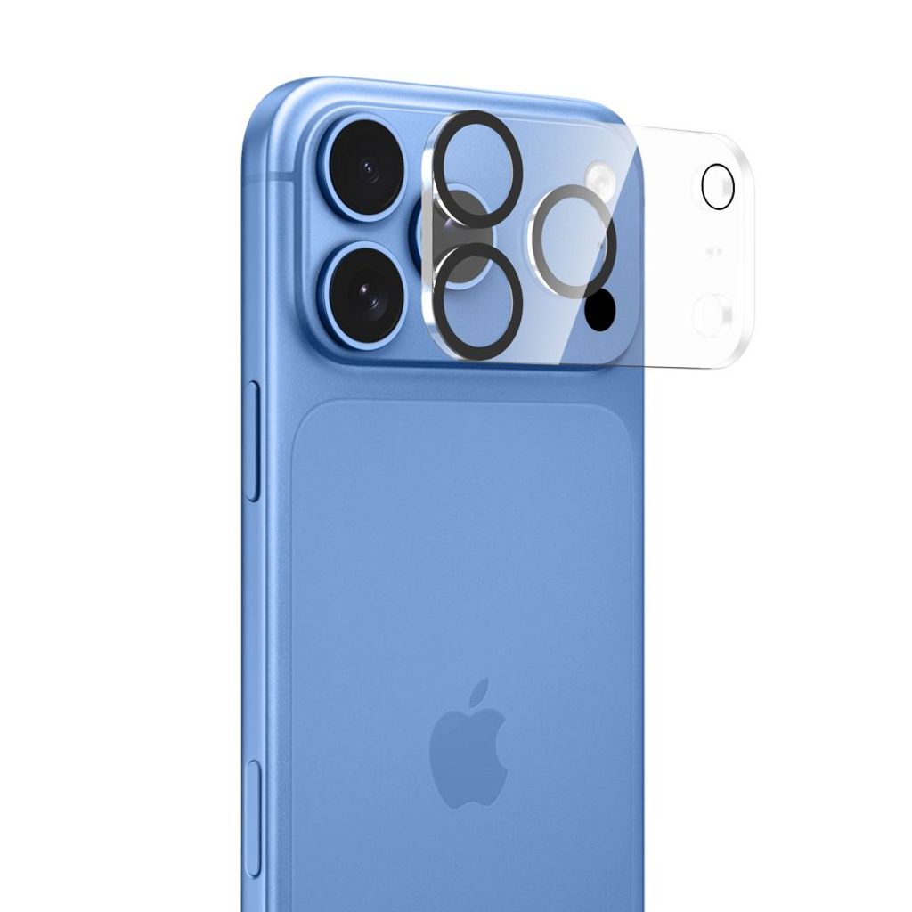 Tech-Protect Kameraskydd iPhone 18 Pro i härdat glas, transparent, bild 4