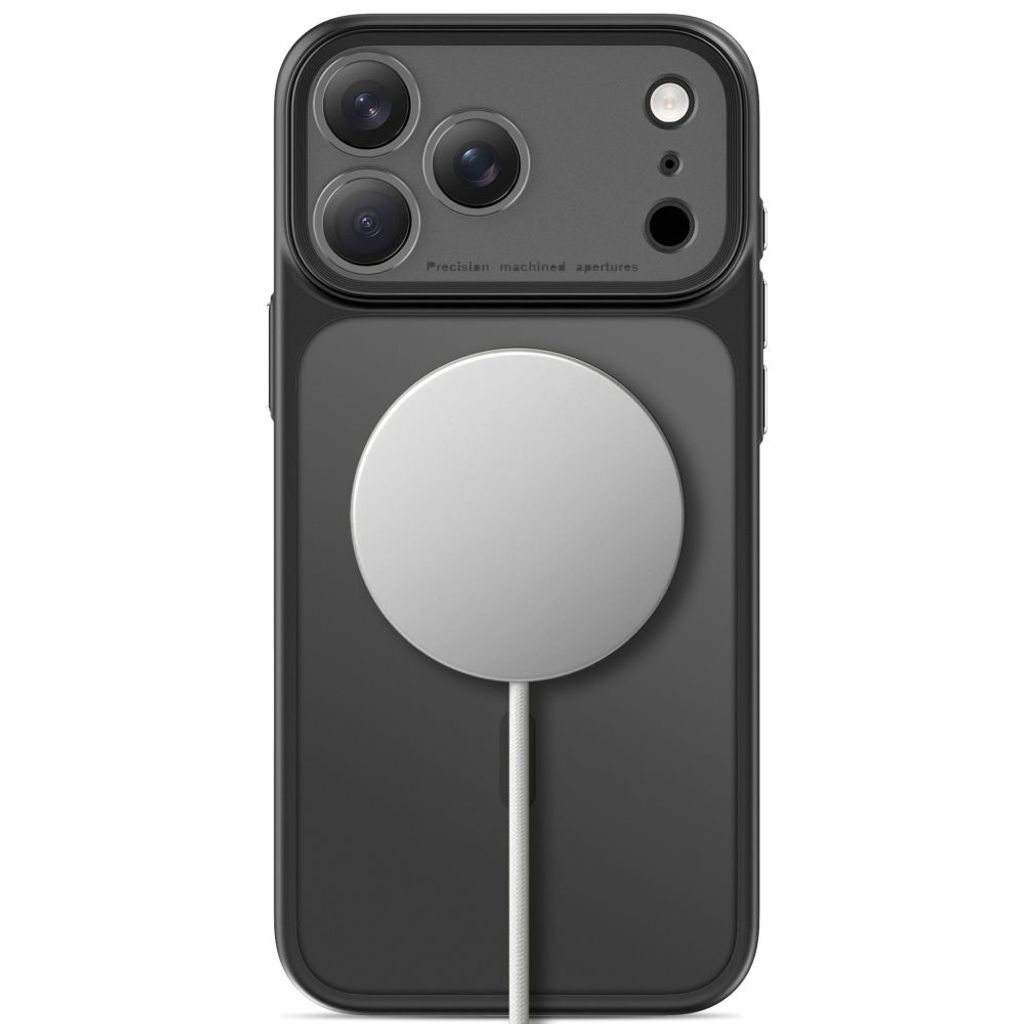 Tech-Protect iPhone 18 Pro/17 Pro skal MagSafe med kameraskydd, matt svart, bild 3