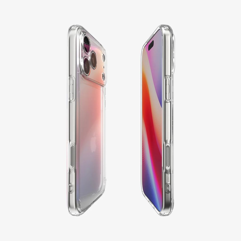 Spigen iPhone 18 Pro/17 Pro skal Ultra Hybrid, genomskinligt, bild 2