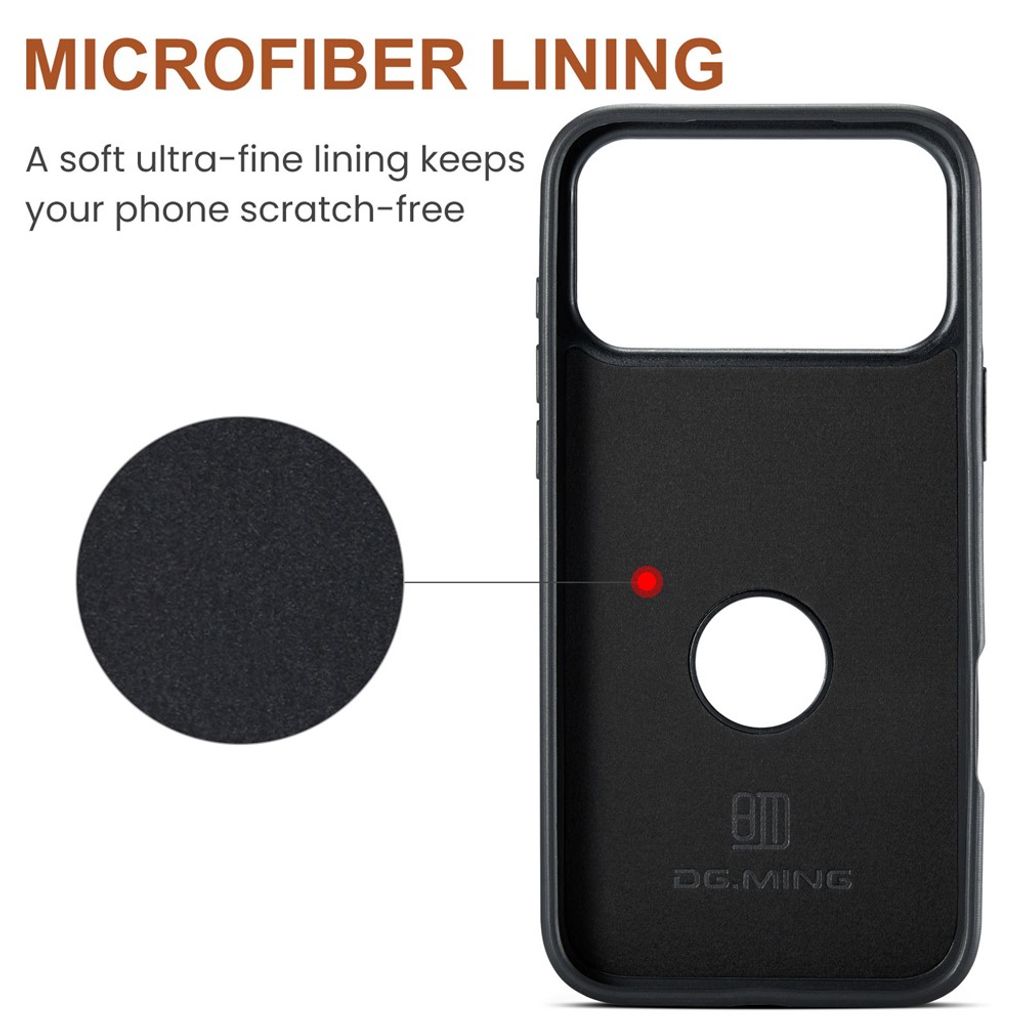iPhone 18 Pro/17 Pro plånboksskal med avtagbar magnetisk plånbok, grön, bild 4