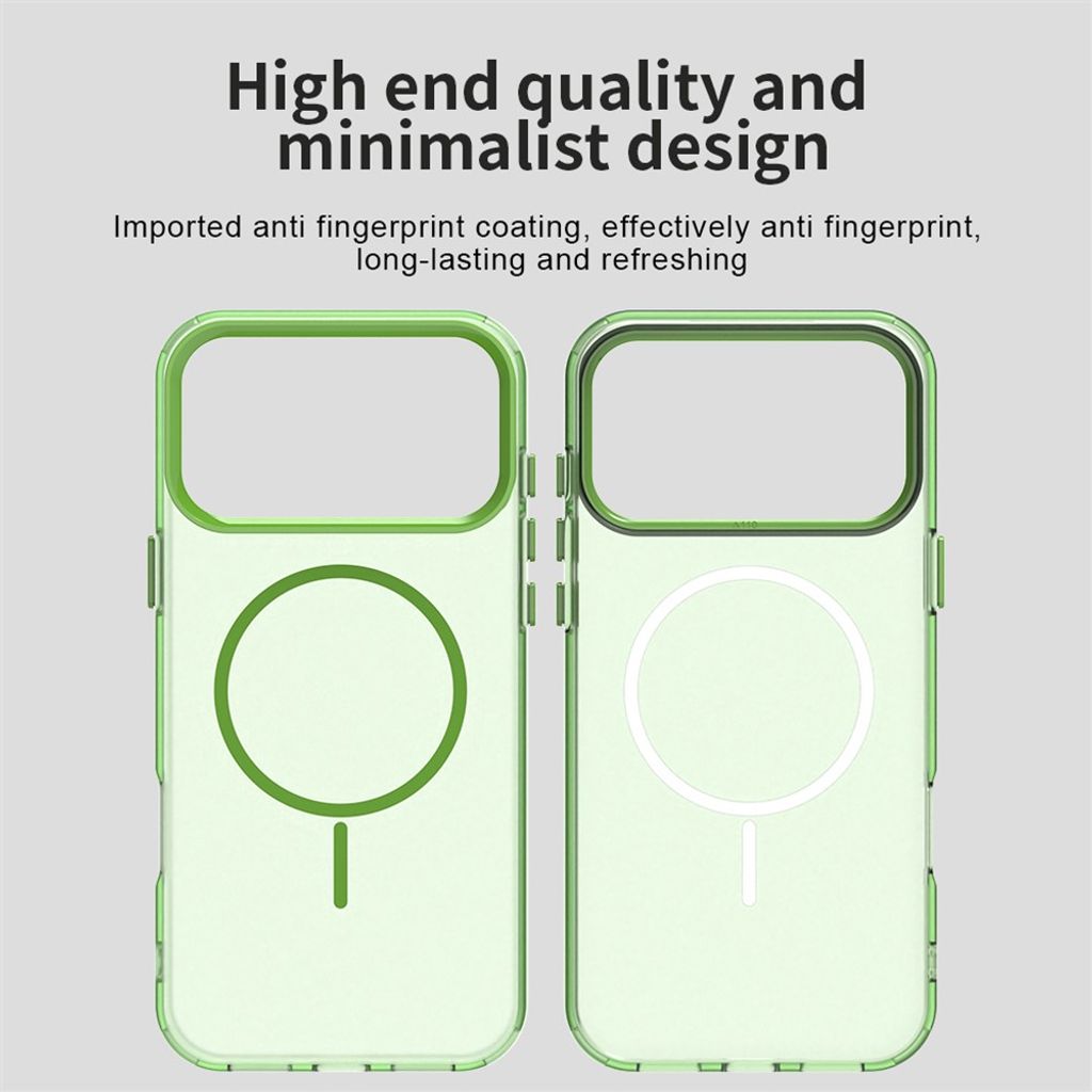 Grönt genomskinligt MagSafe-skal till iPhone 18 Pro och 17 Pro, bild 5