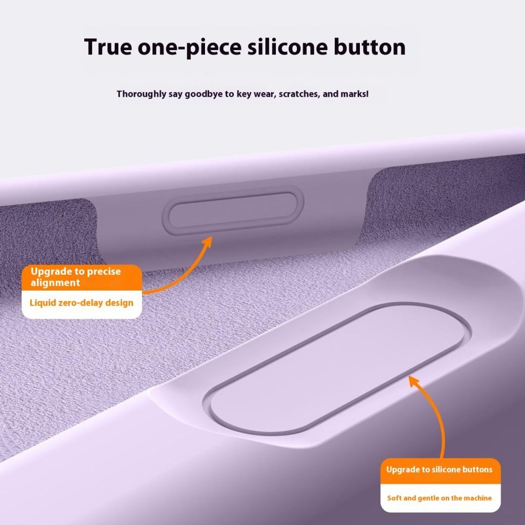 Fläckskyddat MagSafe-skal med mikrofiberfoder till iPhone 18 Pro och 17 Pro - Ljuslila, bild 7