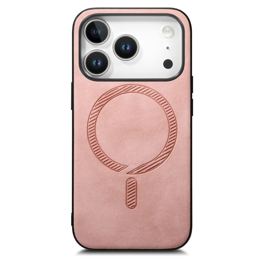 MagSafe-skal i PU-läder till iPhone 18 Pro och 17 Pro - Rosa, bild 2