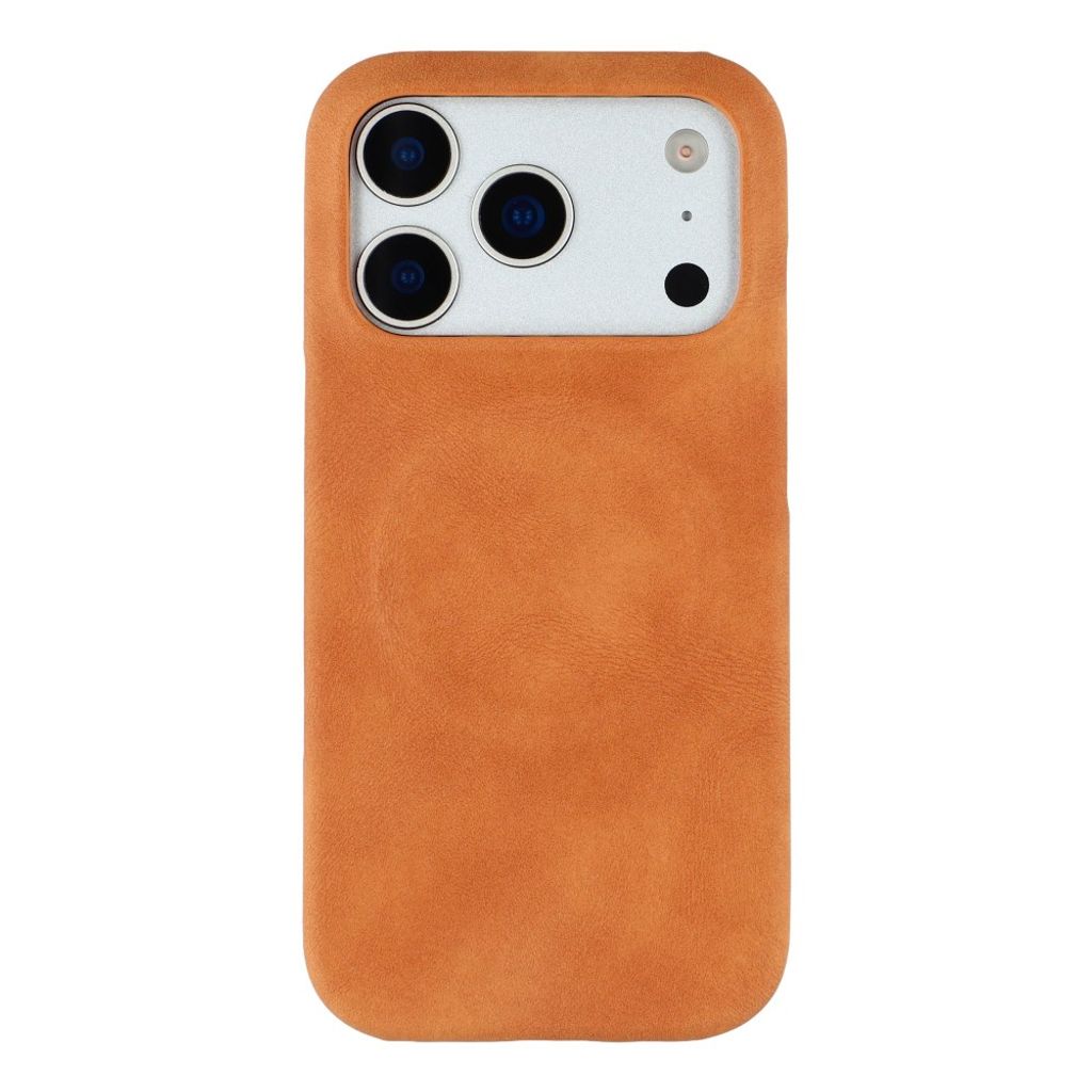 Orange PU-läderskal med MagSafe till iPhone 18 Pro och 17 Pro, bild 3