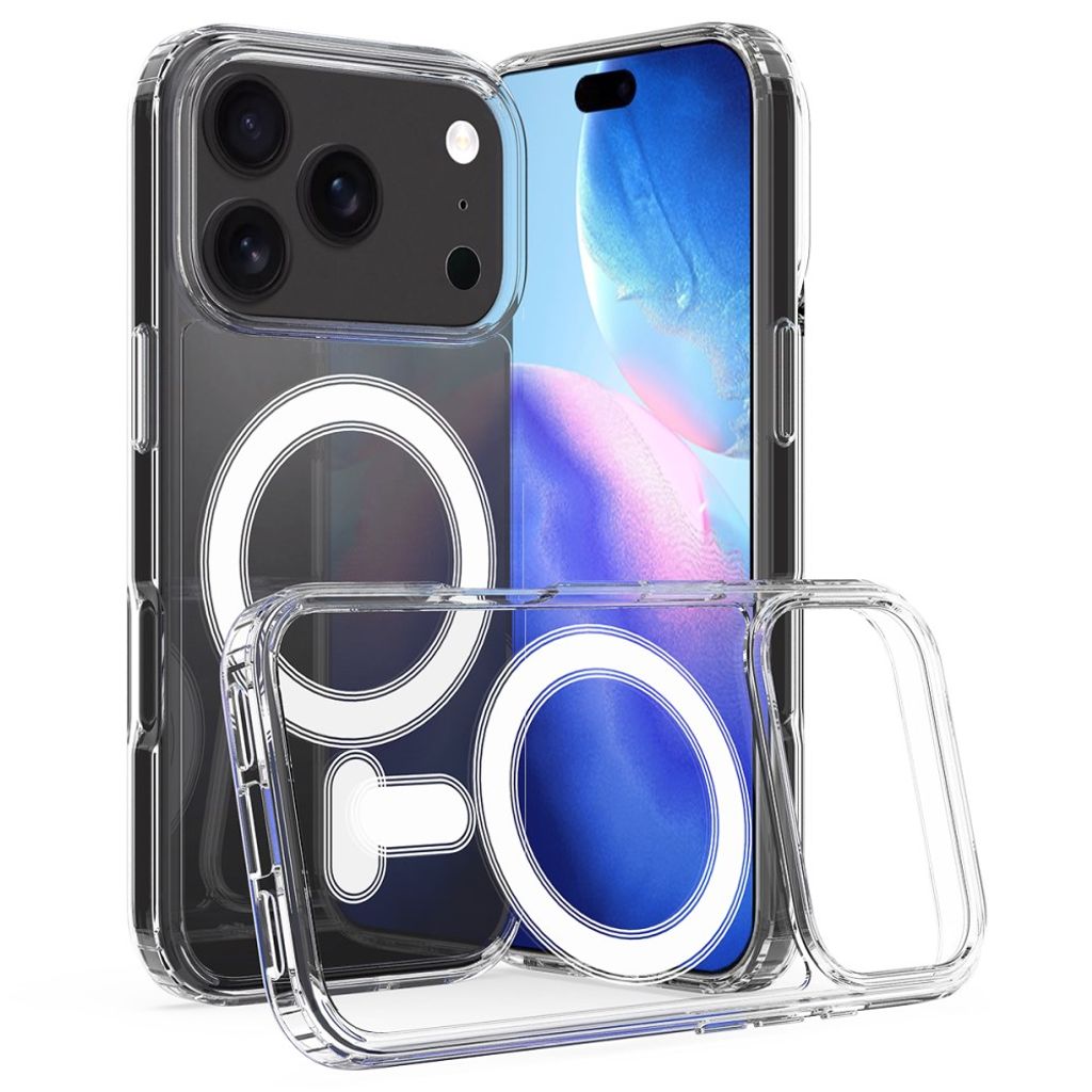 Genomskinligt MagSafe-skal i TPU och akryl till iPhone 18 Pro och 17 Pro, bild 2