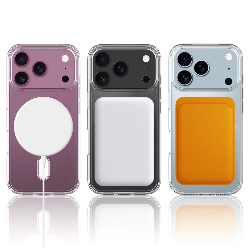 Genomskinligt MagSafe-skal i TPU och akryl till iPhone 18 Pro och 17 Pro, bild 4