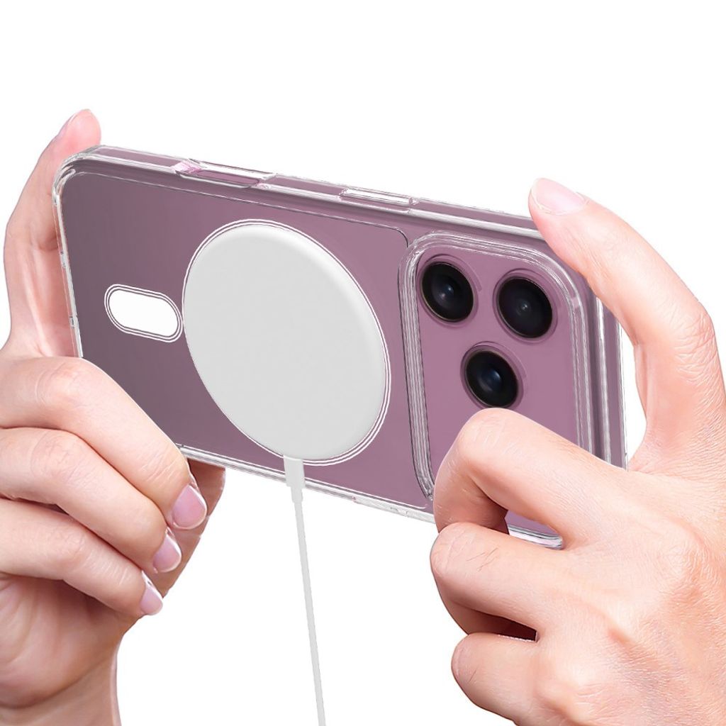 Genomskinligt MagSafe-skal i TPU och akryl till iPhone 18 Pro och 17 Pro, bild 6
