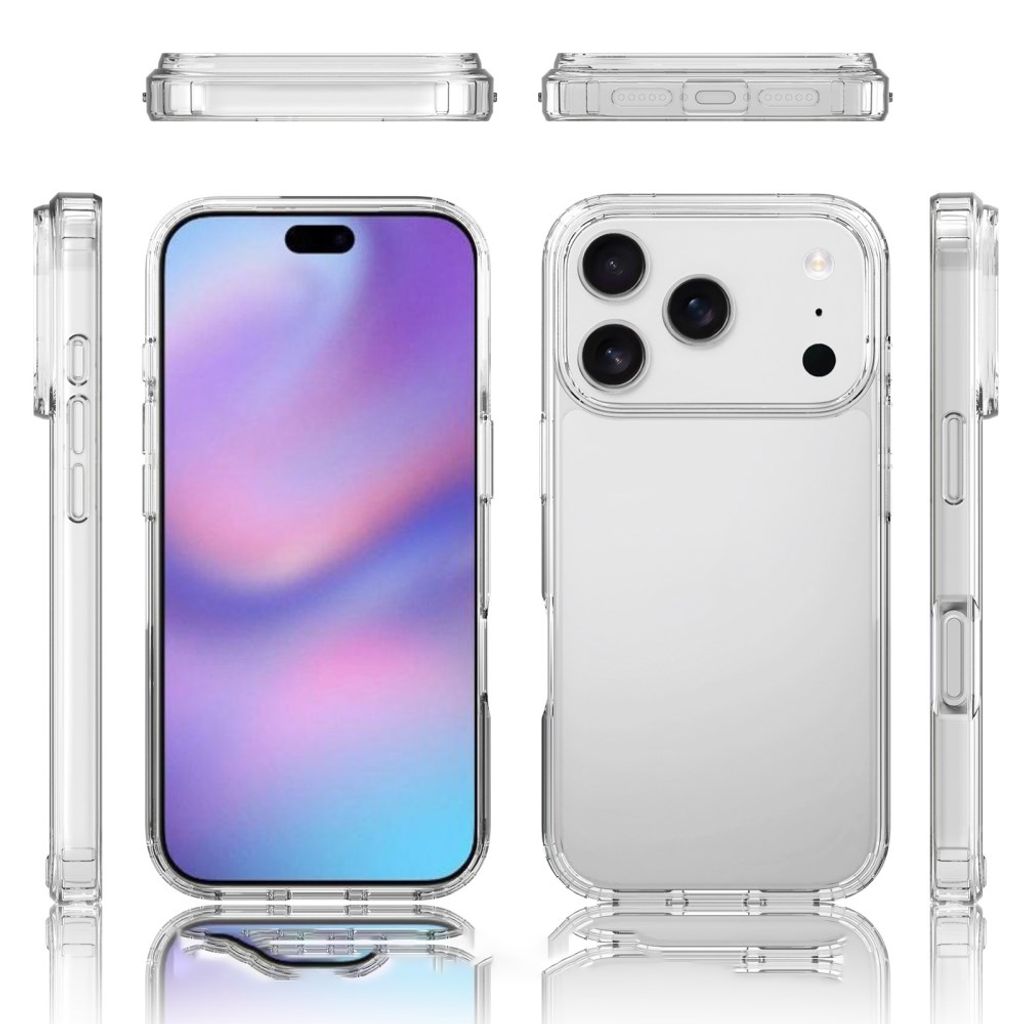 Genomskinligt skal med akrylbaksida till iPhone 18 Pro och 17 Pro, bild 5