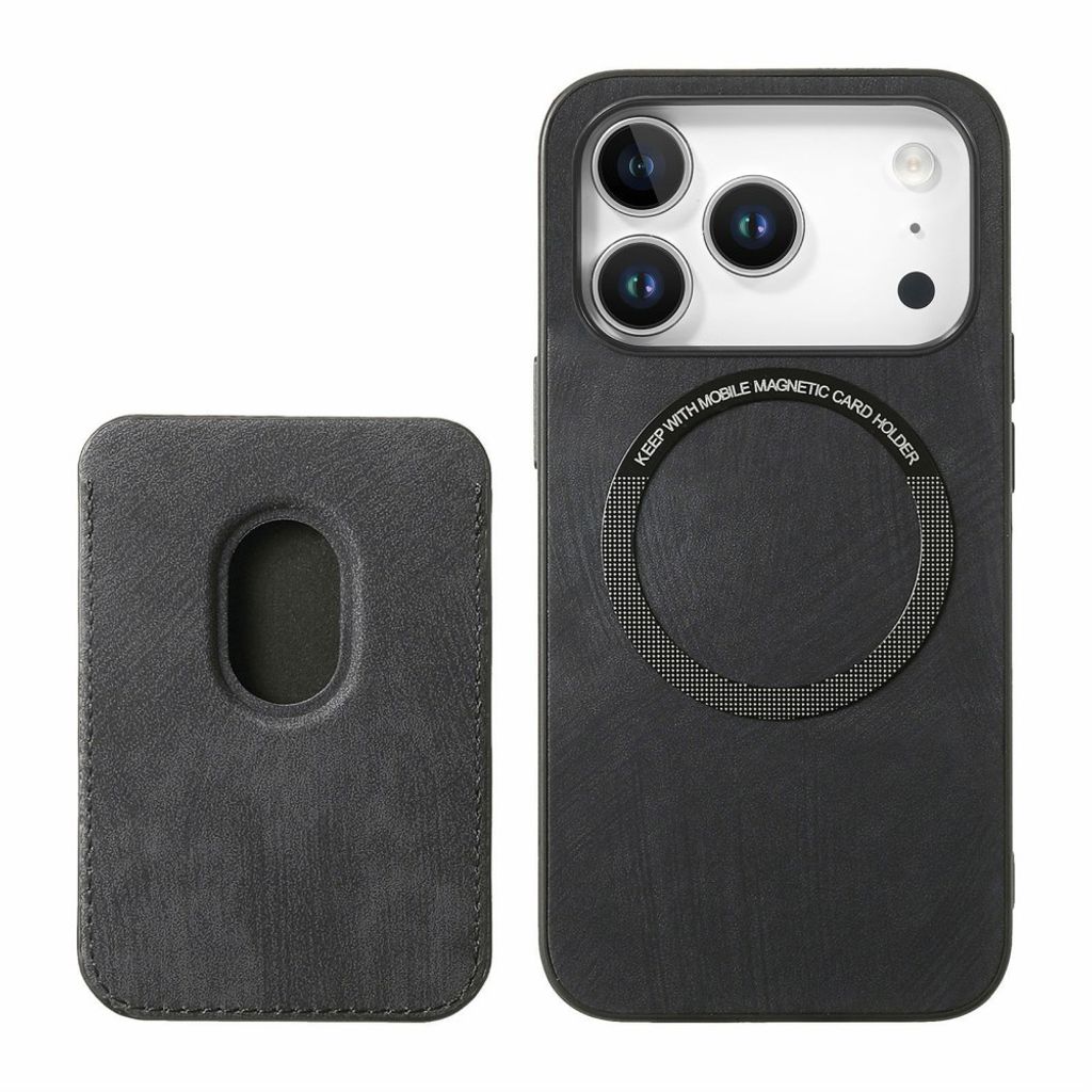 MagSafe-skal med avtagbar magnetisk korthållare till iPhone 18 Pro och 17 Pro - Svart, bild 3