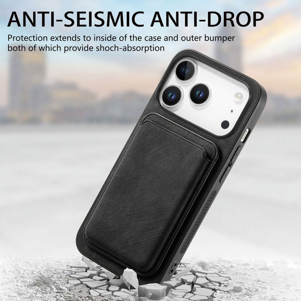 MagSafe-skal med avtagbar magnetisk korthållare till iPhone 18 Pro och 17 Pro - Svart, bild 8
