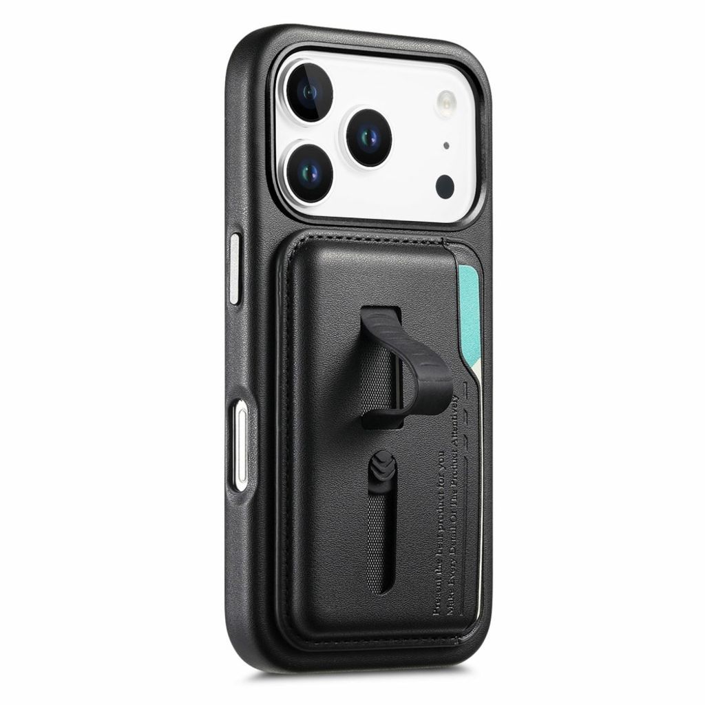 MagSafe-skal med avtagbar korthållare och fingerring till iPhone 18 Pro och 17 Pro - Svart, bild 2