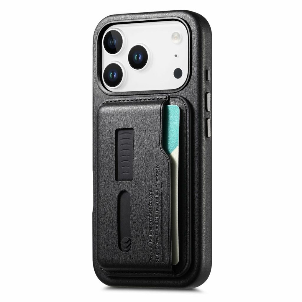 MagSafe-skal med avtagbar korthållare och fingerring till iPhone 18 Pro och 17 Pro - Svart, bild 4