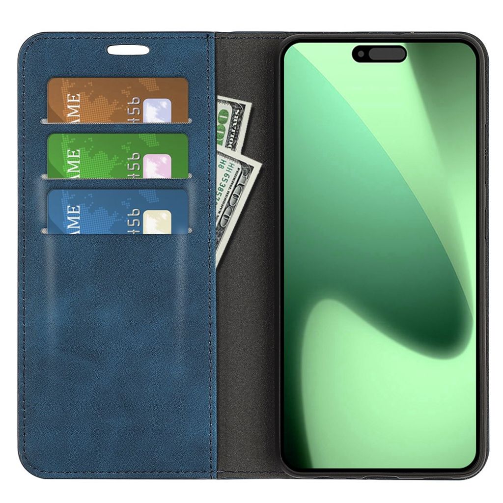 Blått plånboksfodral med stativfunktion till iPhone 18 Pro och 17 Pro, bild 5