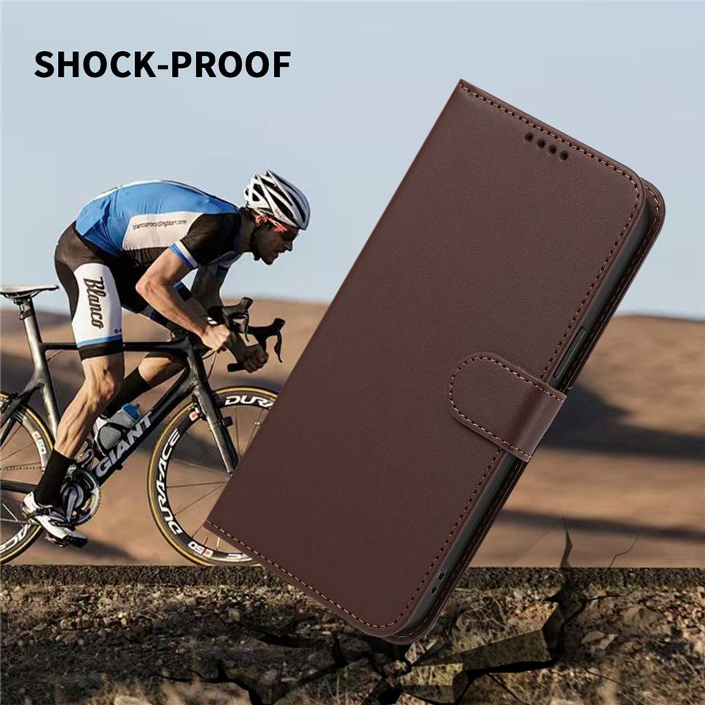 Brunt plånboksfodral med avtagbar rem till iPhone 18 Pro och 17 Pro, bild 7