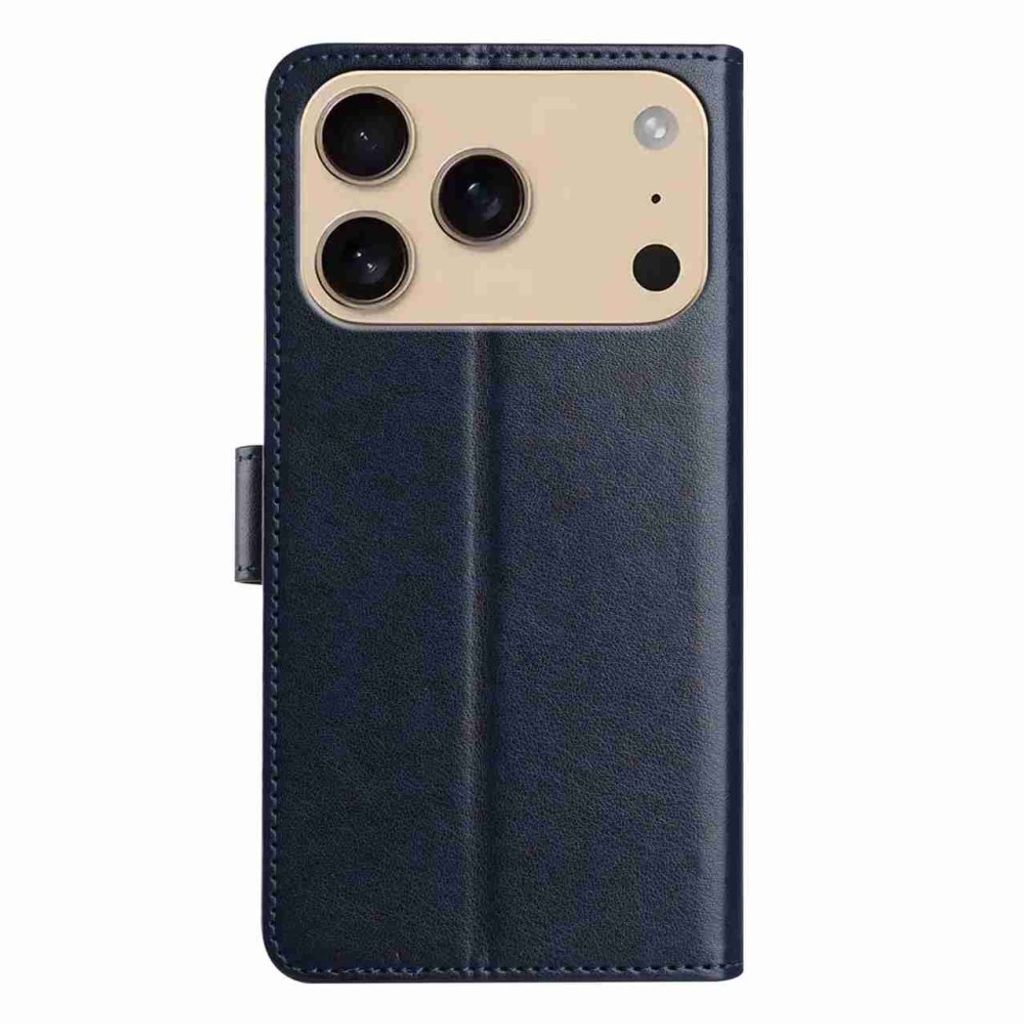 Mörkblått plånboksfodral med 8 kortfack till iPhone 18 Pro och 17 Pro, bild 6