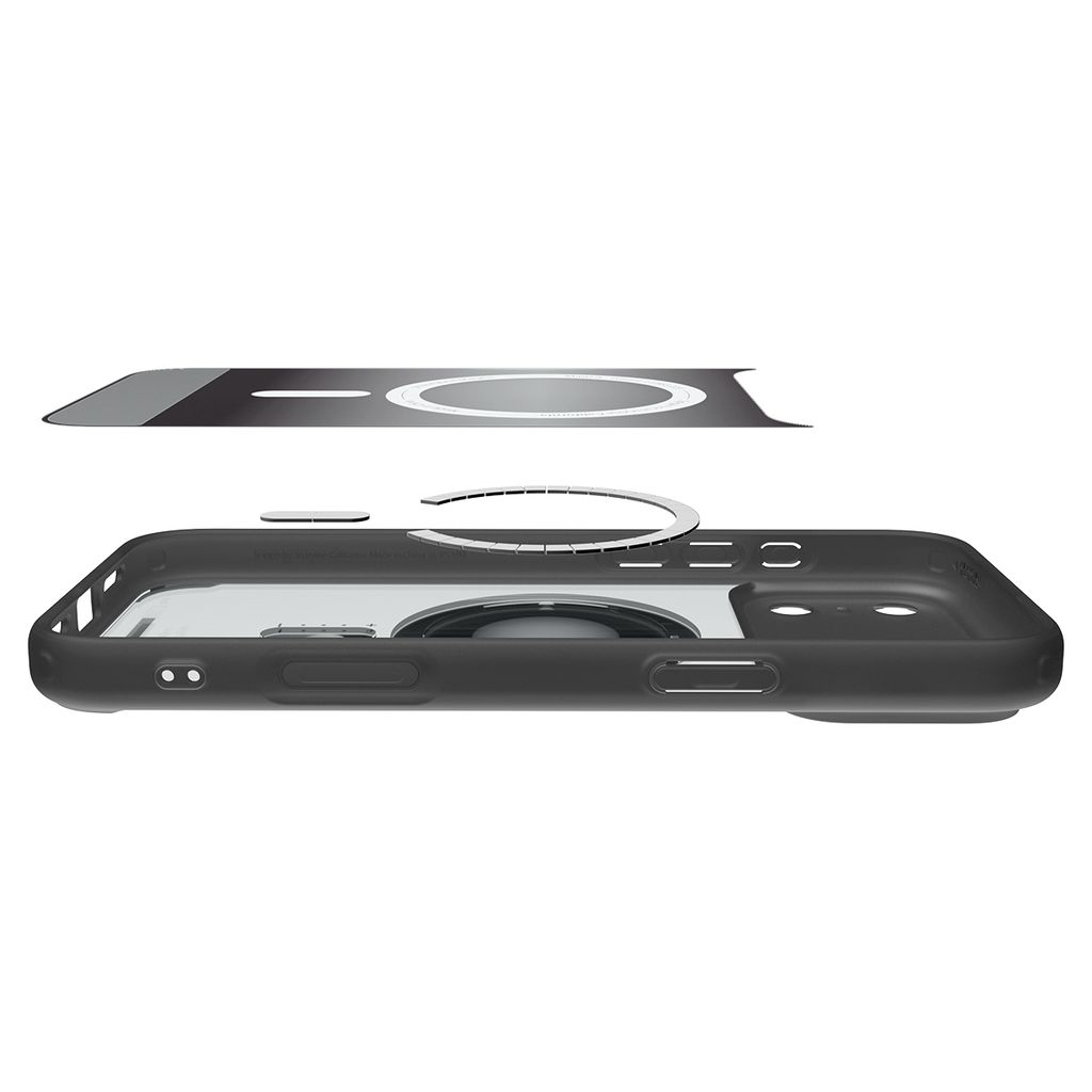 Spigen Ultra Hybrid MagFit Classic skal, svart, till iPhone 18 Pro och 17 Pro, bild 11