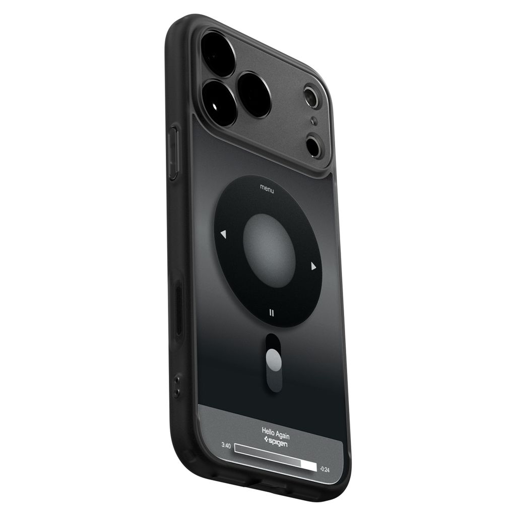 Spigen Ultra Hybrid MagFit Classic skal, svart, till iPhone 18 Pro och 17 Pro, bild 4