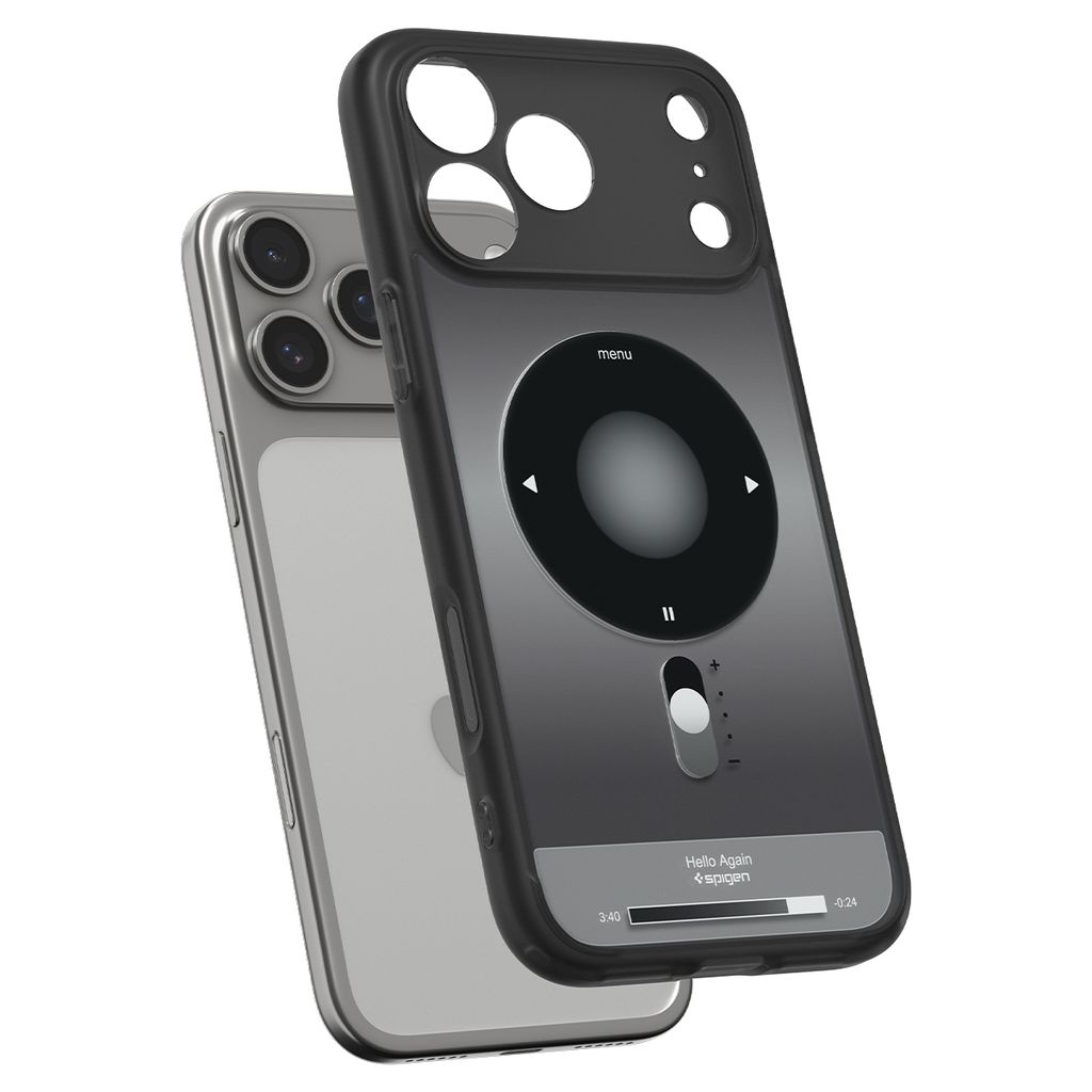 Spigen Ultra Hybrid MagFit Classic skal, svart, till iPhone 18 Pro och 17 Pro, bild 5