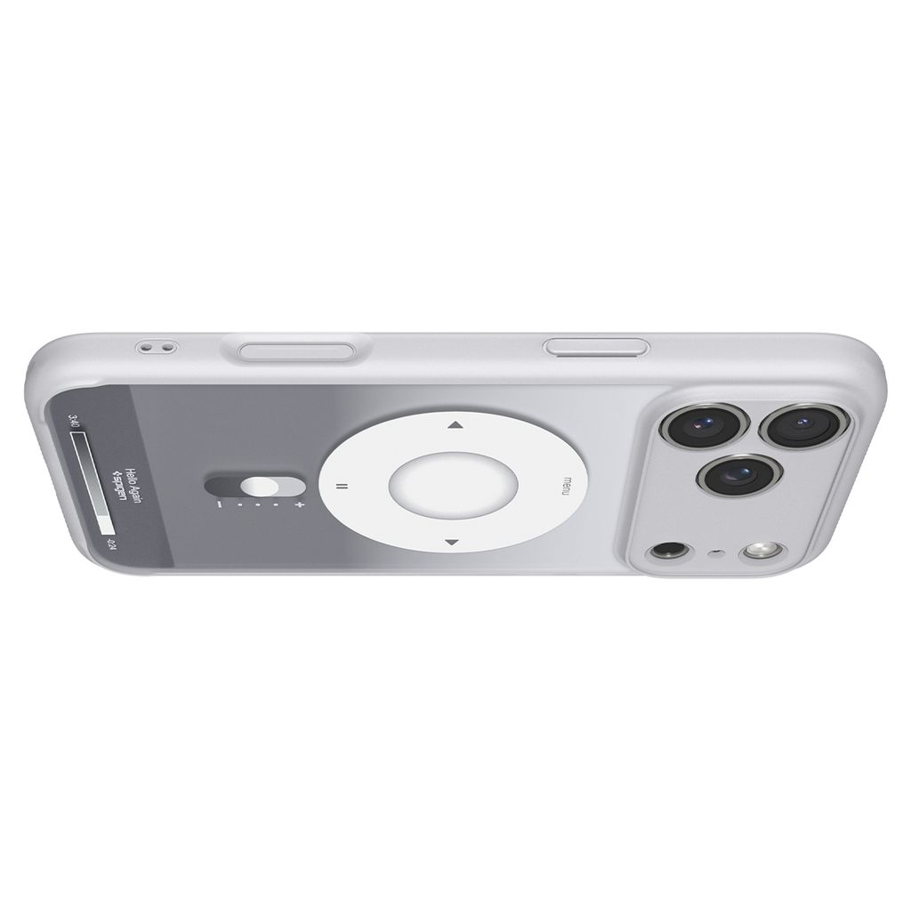 Spigen Ultra Hybrid MagFit Classic skal, silver, till iPhone 18 Pro och 17 Pro, bild 4