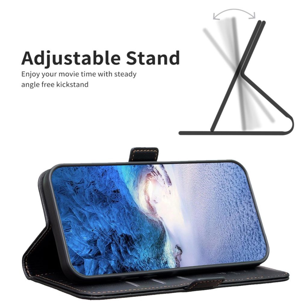 Plånboksfodral med magnetlås, svart, till iPhone 18 Pro och 17 Pro, bild 4
