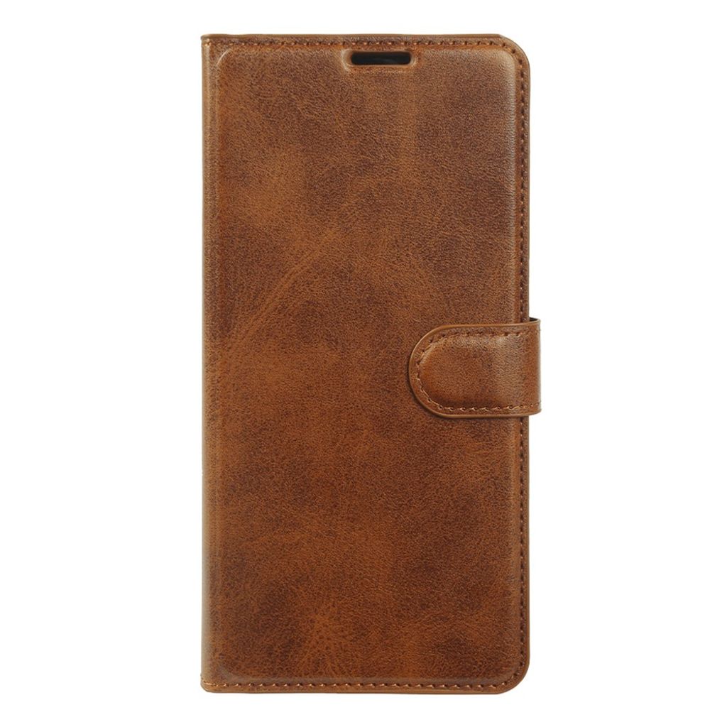 Plånboksfodral med ställ och magnetlås, gulbrunt, till iPhone 18 Pro och 17 Pro, bild 3