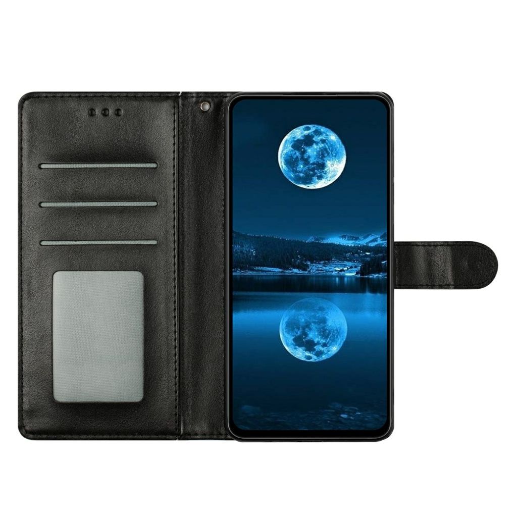 Plånboksfodral med ställ och avtagbar handledsrem, svart, till iPhone 18 Pro och 17 Pro, bild 2