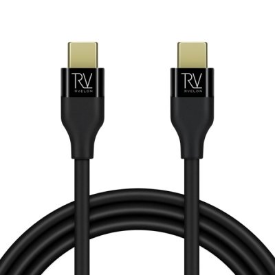 USB-C till USB-C Kabel Adapter 1 Meter - Svart - Kablar & Laddare