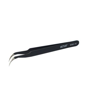 Kurvad tweezer pincett ESD-15, bild 2
