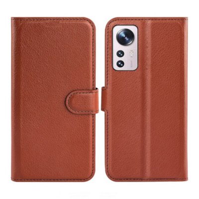 Xiaomi 12 Lite Plånboksfodral med Stativ - Brun