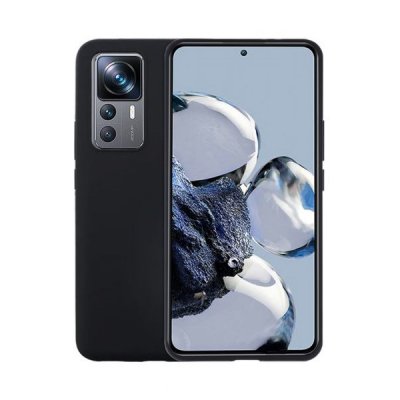 Xiaomi 12T/Xiaomi 12T 5G Pro Silikonskal - Svart