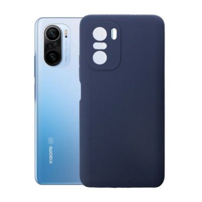 Xiaomi Mi 11i Silikonskal - Midnattsblå