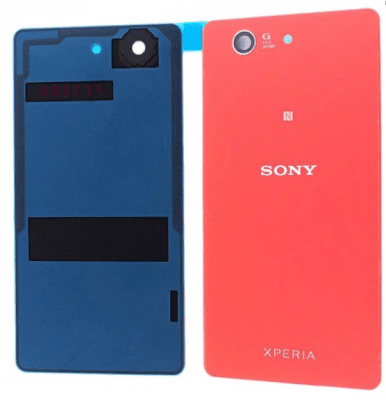 Sony Xperia Z3 Compact Baksida original med tejp - Orange
