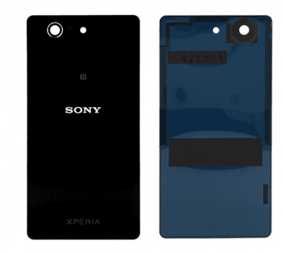 Sony Xperia Z3 Compact Baksida original med Tejp - Svart
